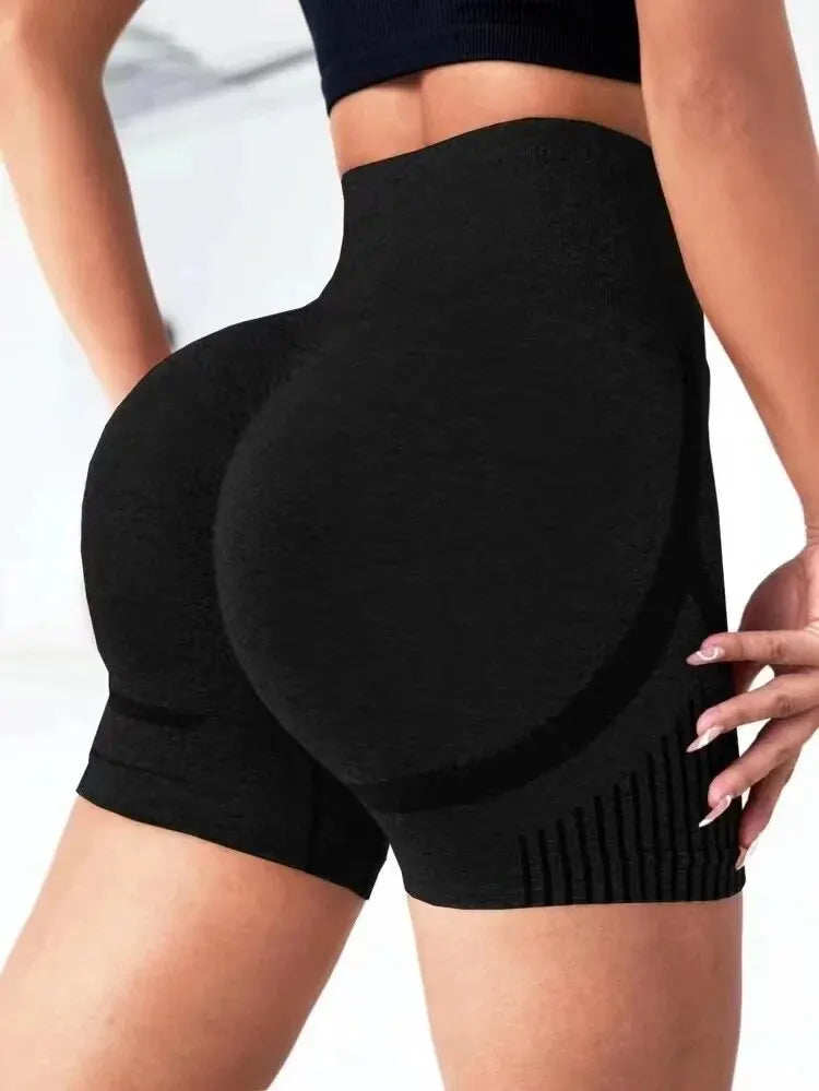 Women Yoga Shorts High Waist Workout Shorts